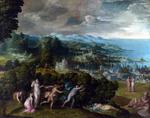 欧洲12-19世纪油画一_ABBATE, Niccolo dell' - Orpheus and Eurydice点击下载清晰例图